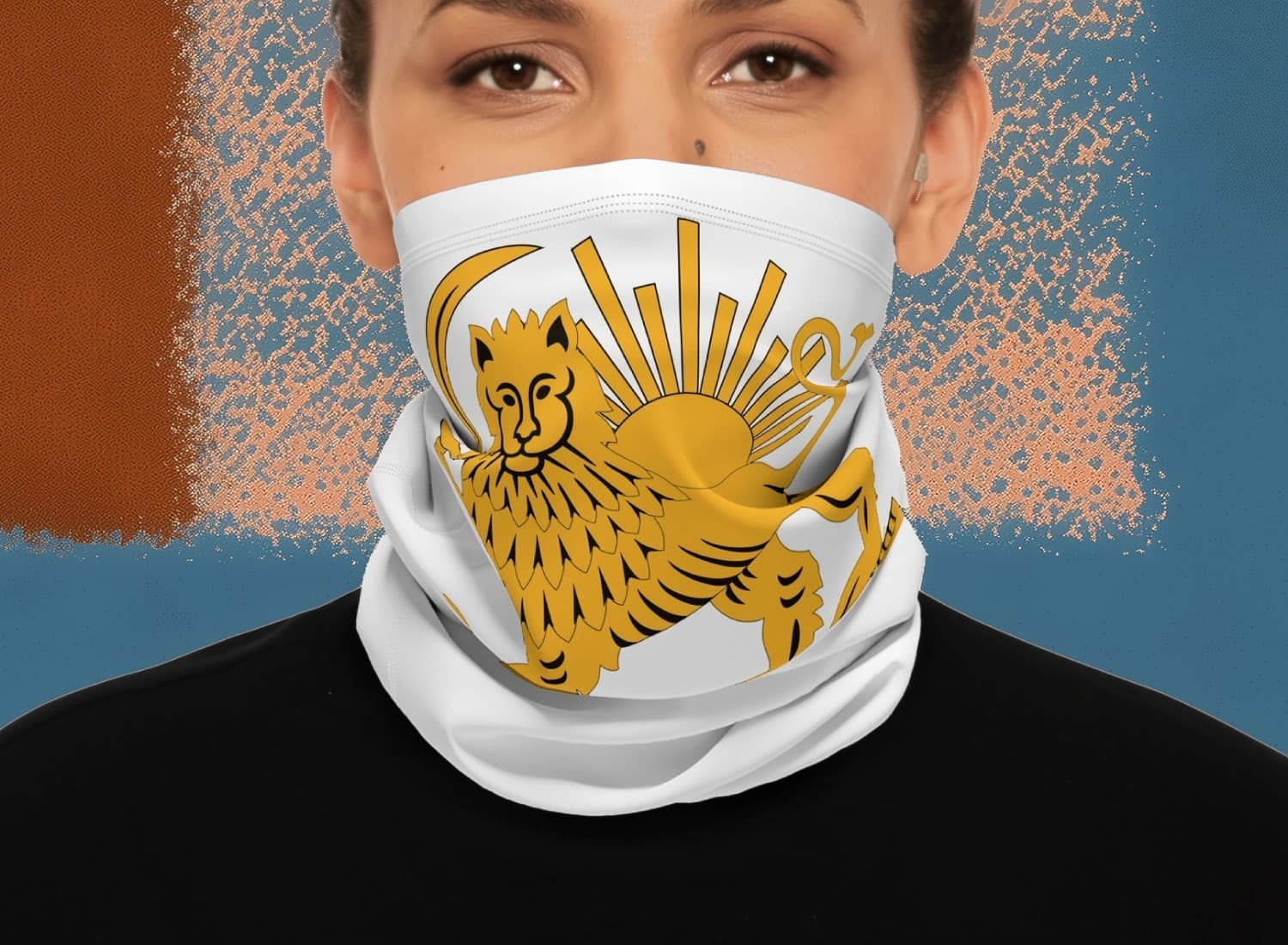 Iranian neck gaiters